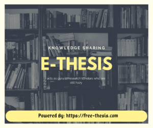 E-Thesis